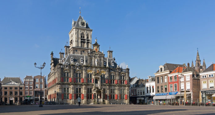 Het stadhuis van Delft