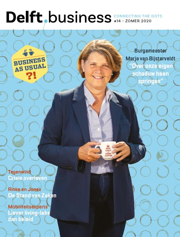 Dit is de cover van Delft.business editie 14