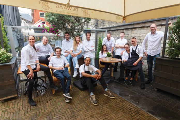 Het team van Restaurant De Waag uit Delft