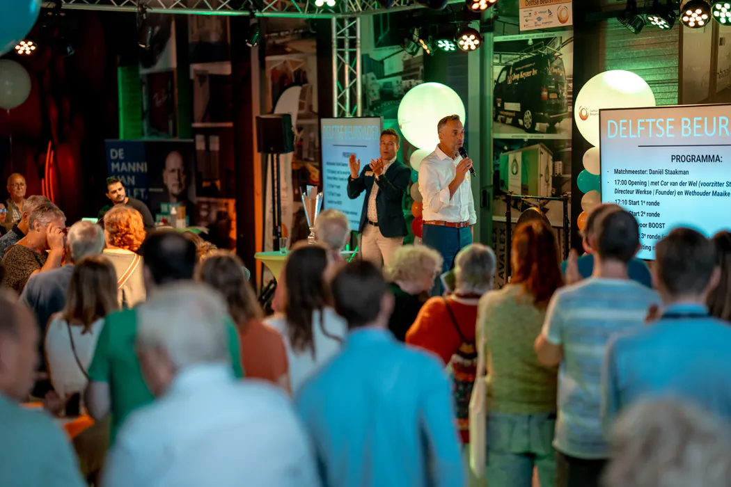 Jubileum voor Delftse Beursvloer