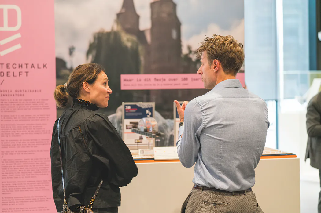 Techtalkexpo in stadskantoor