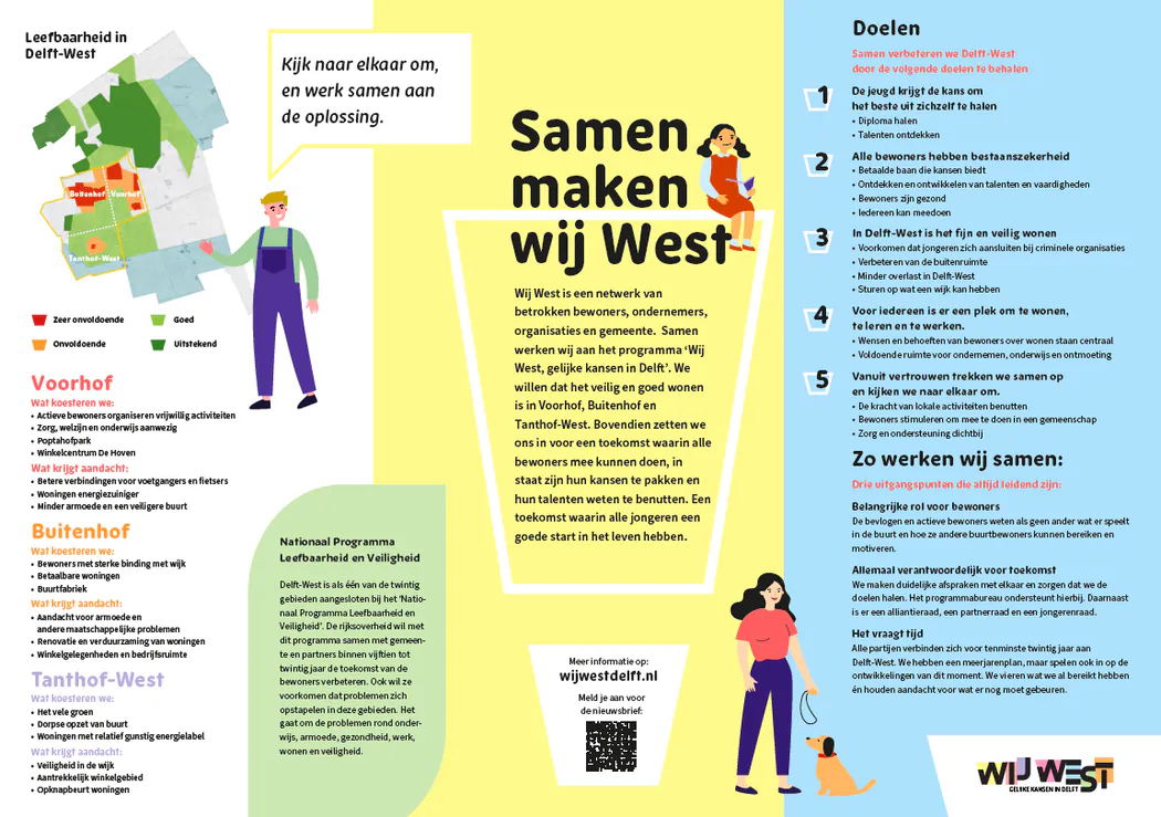 Wij West werkt aan gelijke kansen