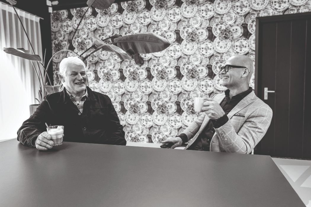 Op de koffie bij: Stefan Stolk en Fred van Beuningen